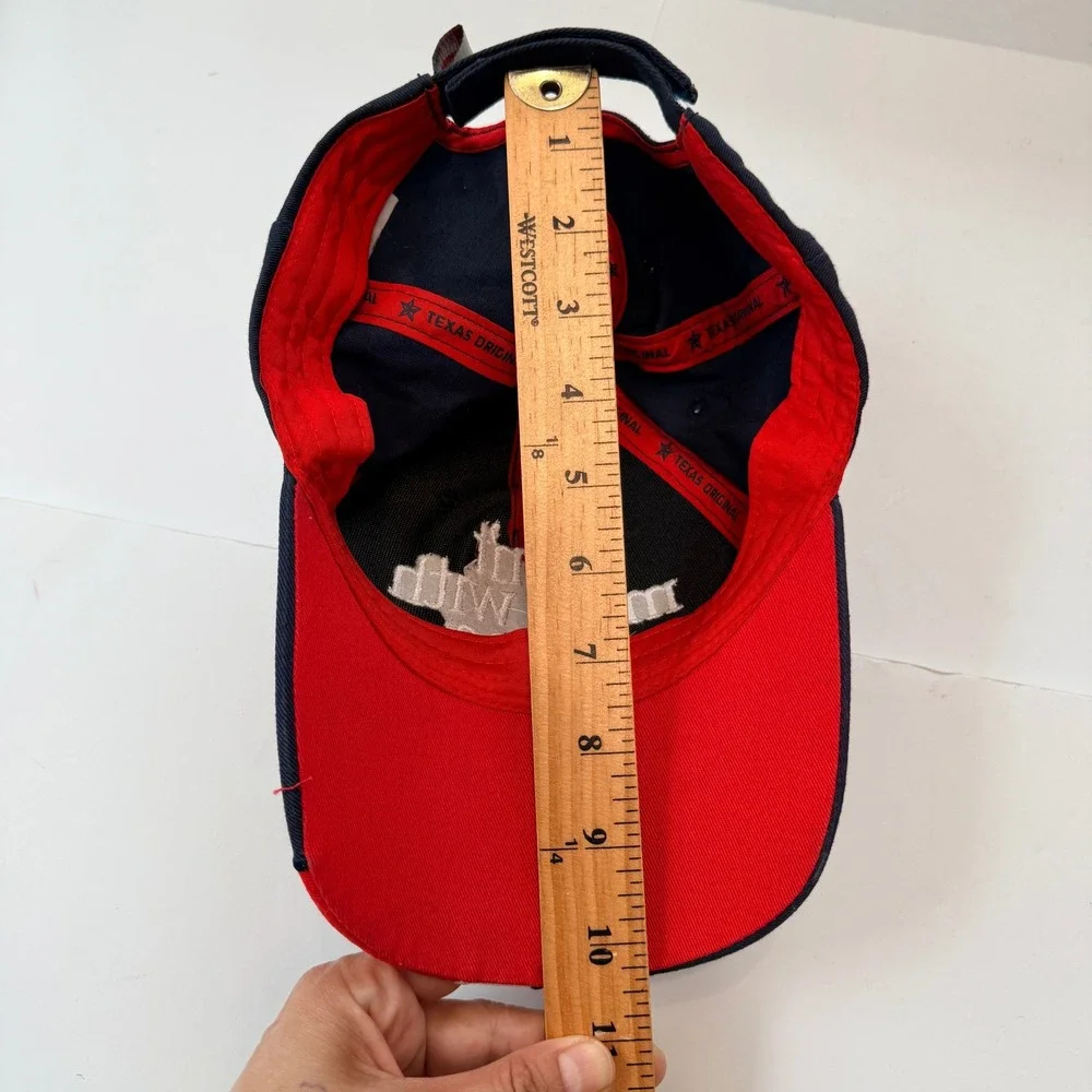 Rock Point 'Dont Mess With Texas' Baseball Cap Red White Blue Adjustable Hat